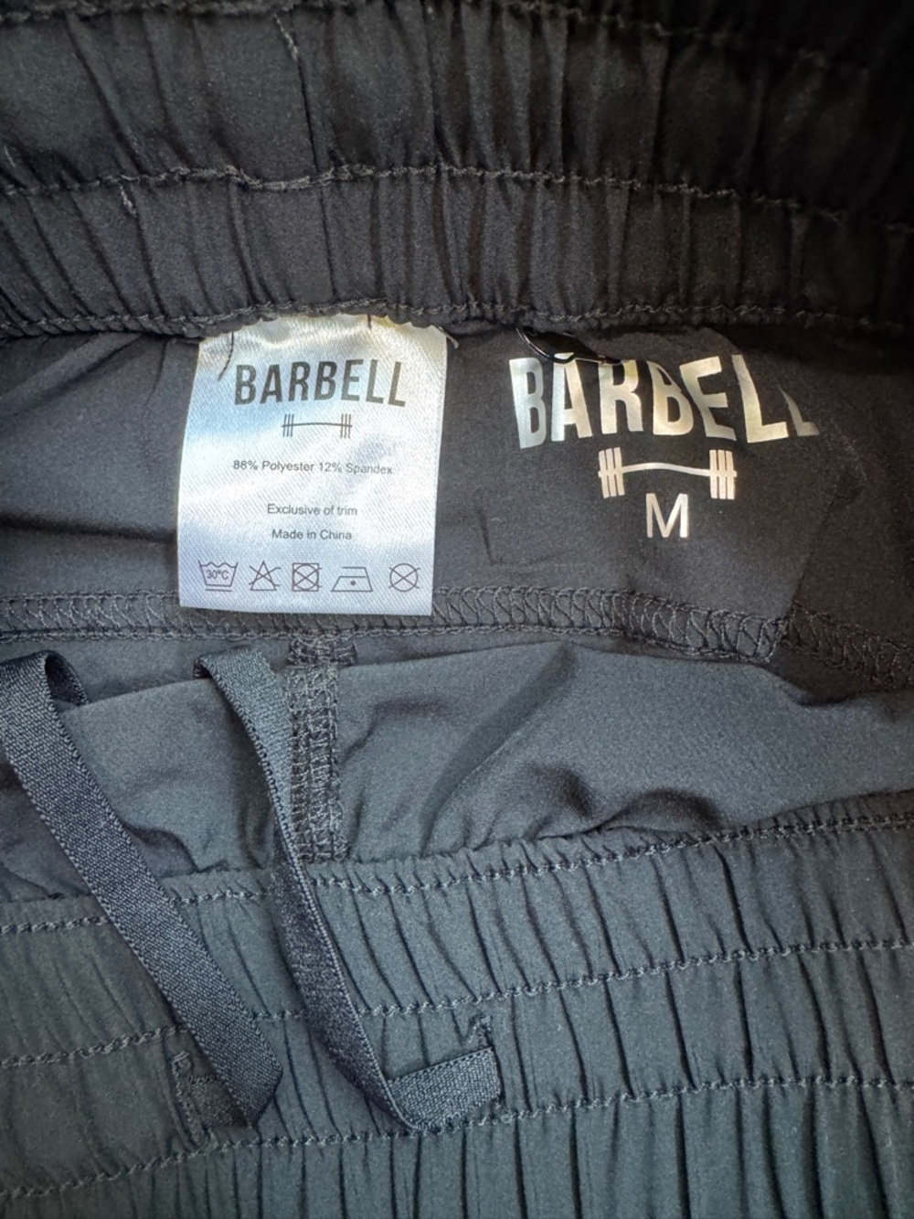 Barbell High Waist Athletic Shorts - Size Medium - Picture 8 of 10